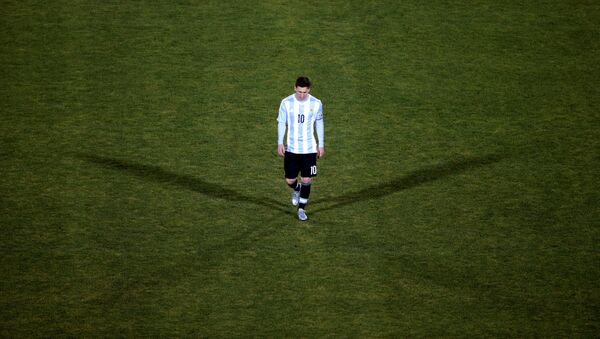 Нападающий сборной Аргентины Лионель Месси. Архивное фото - Sputnik Кыргызстан