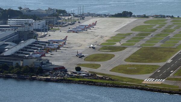 Вид на Международный аэропорт в Рио-де-Жанейро. Архивное фото - Sputnik Кыргызстан