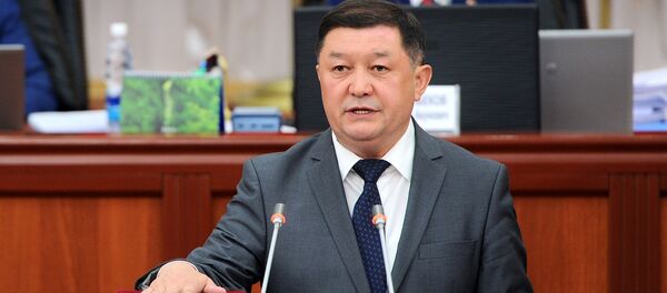 Транспорт жана жолдор министри Замирбек Айдаров. Архив - Sputnik Кыргызстан