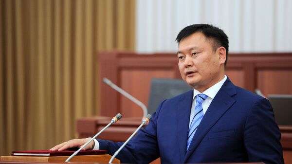 Глава Государственного комитета промышленности, энергетики и недропользования Дуйшенбек Зилалиев - Sputnik Кыргызстан