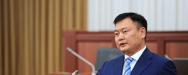 Экс-вице-премьер Дуйшенбек Зилалиев. Архивное фото - Sputnik Кыргызстан