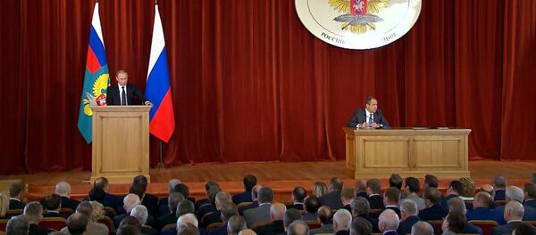 Путин на совещании с послами: Украина, отношения с Турцией и Brexit - Sputnik Кыргызстан