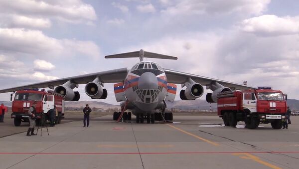 Вылет пропавшего Ил-76 для тушения пожаров в Иркутской области до исчезновения - Sputnik Кыргызстан