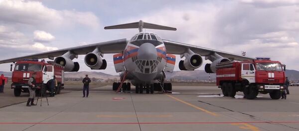 Вылет пропавшего Ил-76 для тушения пожаров в Иркутской области до исчезновения - Sputnik Кыргызстан