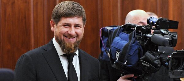 Чечен республикасынын биринчи президенти Ахмад Кадыров. Архив - Sputnik Кыргызстан