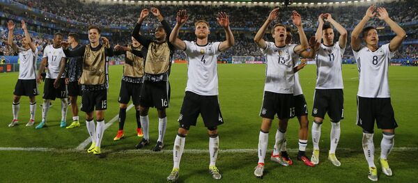 Германиянын курама командасы Италия менен беттеши учурунда - Sputnik Кыргызстан