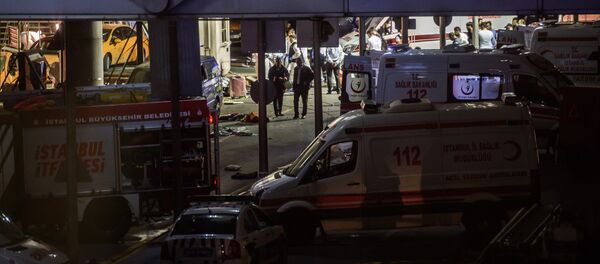 Теракт в аэропорту Стамбула. Архивное фото - Sputnik Кыргызстан
