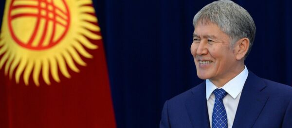 Президент Кыргызской Республики Алмазбек Атамбаев. Архивное фото - Sputnik Кыргызстан