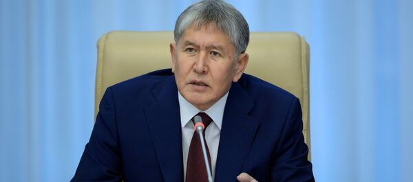Президент Алмазбек Атамбаев. Архив - Sputnik Кыргызстан