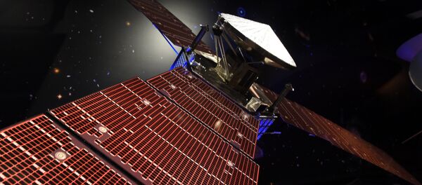 Американский космический зонд Juno, находящийся на орбите Юпитера. Архивное фото - Sputnik Кыргызстан