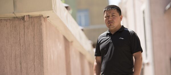 29-летний молодежный лидер из села Кулунду Бакыт Кулматов. Архивное фото - Sputnik Кыргызстан