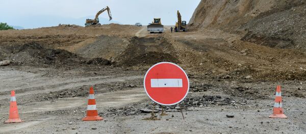 Строительные работы. Архивное фото - Sputnik Кыргызстан