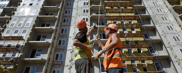 Курулуш иштери. Архив - Sputnik Кыргызстан