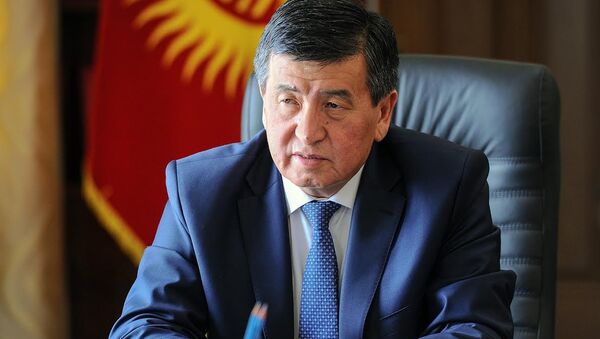 Премьер-министр Сооронбай Жээнбеков. - Sputnik Кыргызстан