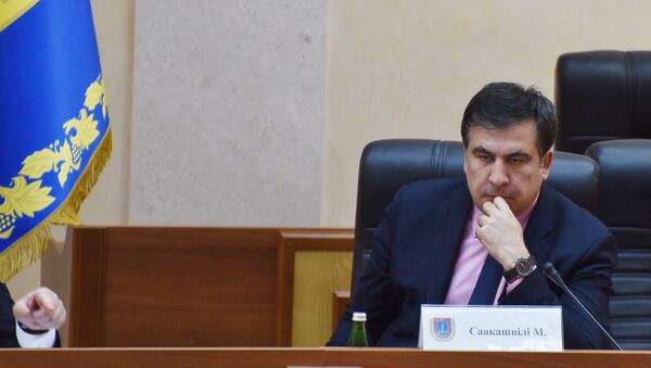 Губернатор Одесской области, экс-президент Грузии Михаил Саакашвили. Архивное фото - Sputnik Кыргызстан