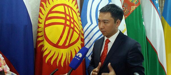 Архивное фото директора департамента туризма Азамата Жаманкулова - Sputnik Кыргызстан