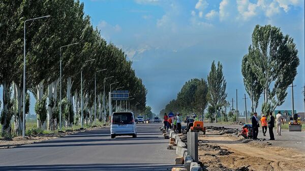 Автодорога Бишкек — аэропорт Манас. Архивное фото - Sputnik Кыргызстан