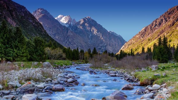 Речка в Национальном природном парке Ала-Арча, архивное фото - Sputnik Кыргызстан
