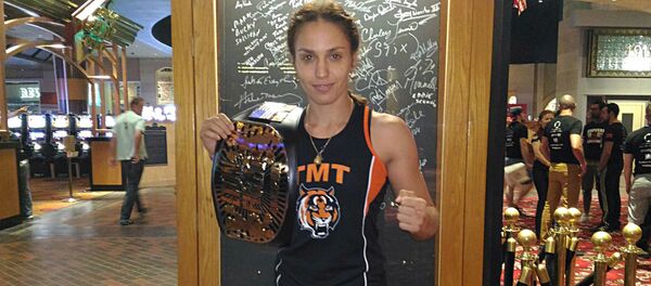 Тайбоксер из Кыргызстана Антонина Шевченко Тайбоксер из Кыргызстана Антонина Шевченко - Sputnik Кыргызстан