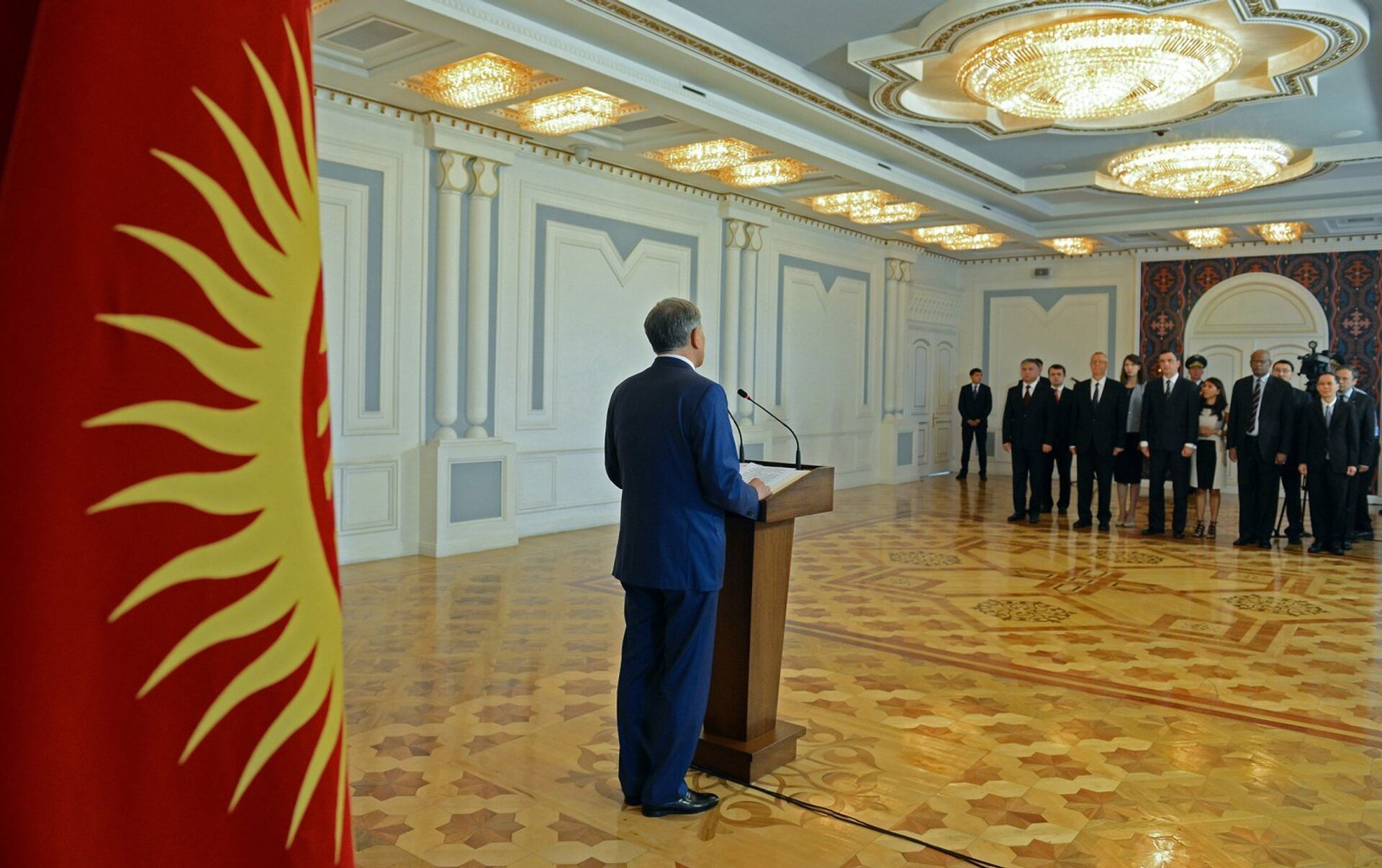Грамота президента Кыргызстана.