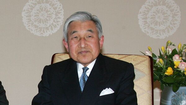 Император Японии Акихито. Архивное фото - Sputnik Кыргызстан
