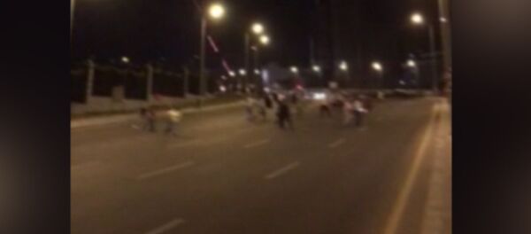 Обстрел с вертолета улиц Анкары во время попытки военного переворота Обстрел с вертолета улиц Анкары во время попытки военного переворота - Sputnik Кыргызстан