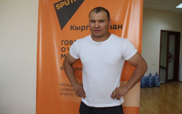 Борец греко-римского стиля до 85 кг Жанарбек Кенжеев - Sputnik Кыргызстан