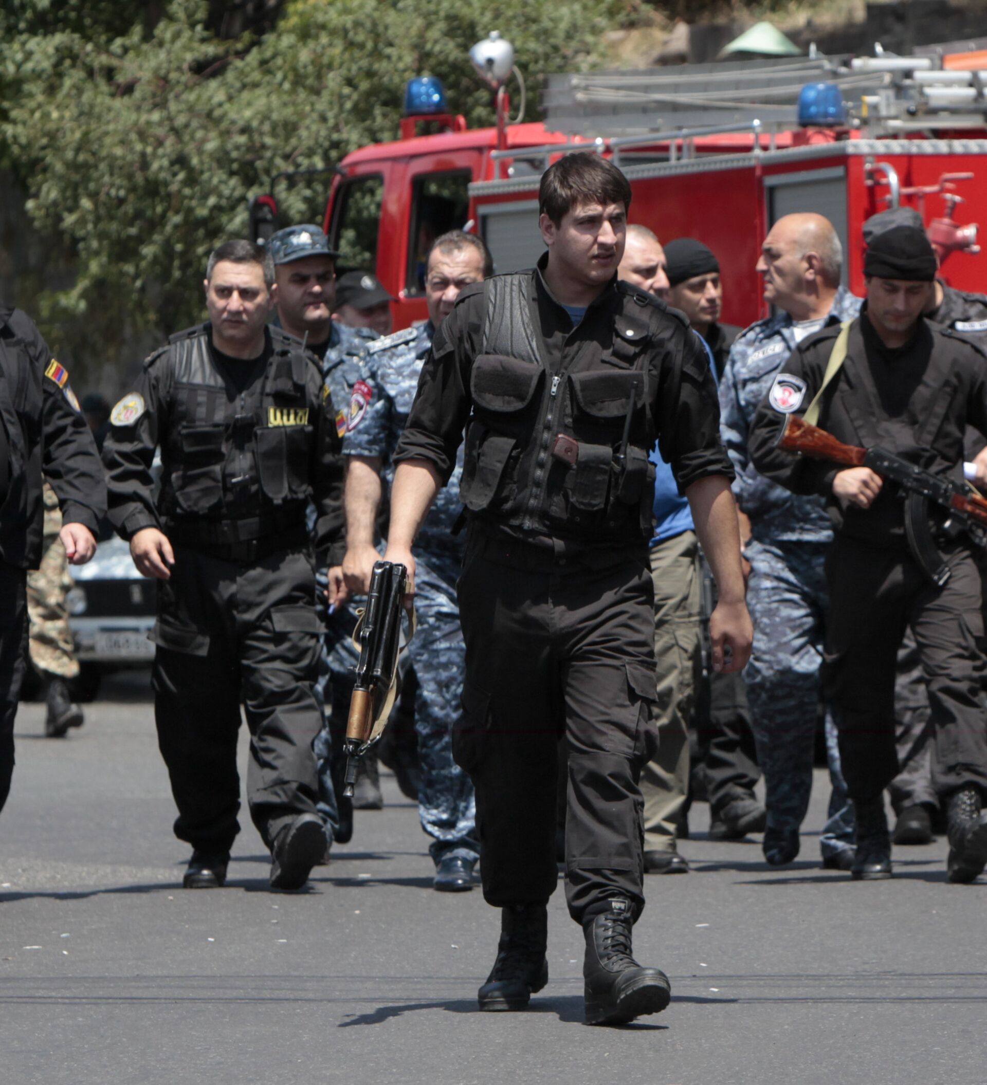 Захват ППС В Ереване. Захват полиции