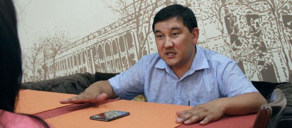 Алып баруучу Алмаз Касымалиев. Архив - Sputnik Кыргызстан