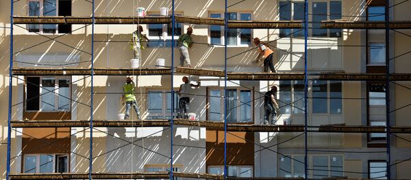 Курулуш иштери. Архив - Sputnik Кыргызстан