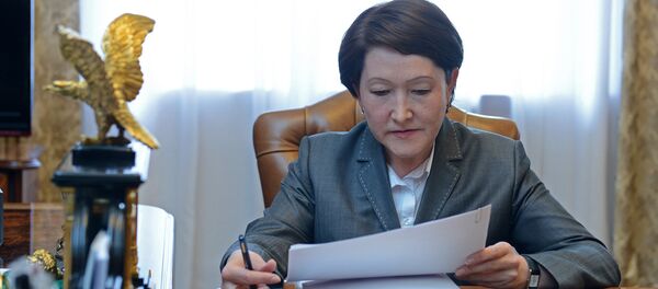 Архивное фото председателя Центральной комиссии по выборам и проведению референдумов Кыргызской Республики Нуржан Шайлдабековой - Sputnik Кыргызстан