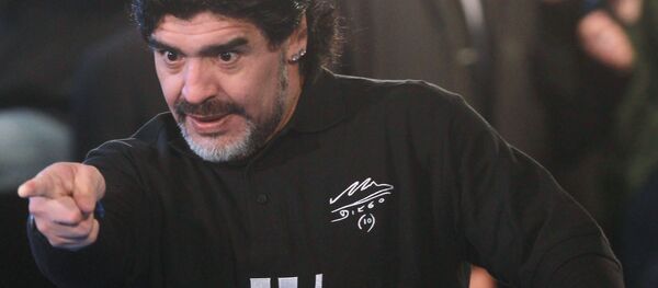 Легендарлуу футболчу Диего Марадона. Архив - Sputnik Кыргызстан