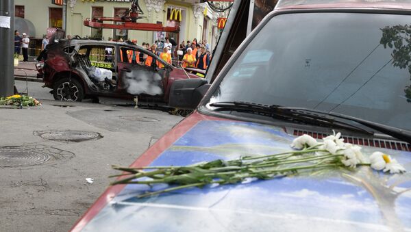 Журналист Павел Шеремет погиб в результате взрыва автомобиля в Киеве - Sputnik Кыргызстан
