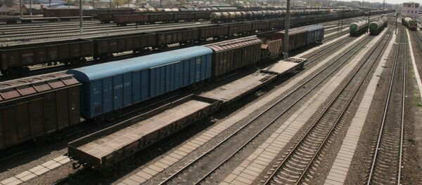 Вагоны на железнодорожном узле. Архивное фото - Sputnik Кыргызстан