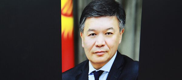 Председатель Государственной службы по борьбе с экономическими преступлениями Бактыбек Аширов. Архивное фото - Sputnik Кыргызстан