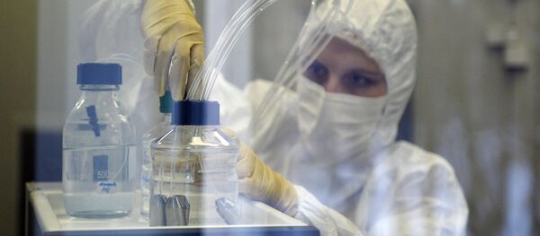 Сотрудница лаборатории. Архивное фото - Sputnik Кыргызстан