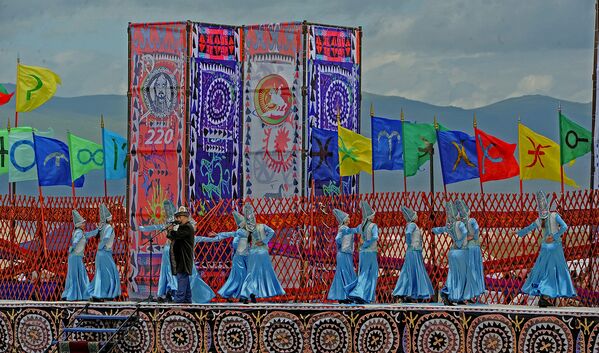 Торжественное мероприятие, посвященное 220-летию Тайлак-баатыра - Sputnik Кыргызстан