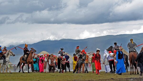 Торжественное мероприятие, посвященное 220-летию Тайлак-баатыра - Sputnik Кыргызстан