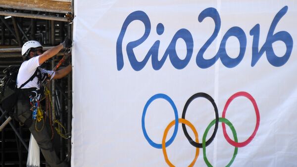Подготовка Рио-Де-Жанейро к Олимпийским играм. Архивное фото - Sputnik Кыргызстан