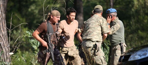 Мармарис аймагында кармалган аскер. Архив - Sputnik Кыргызстан