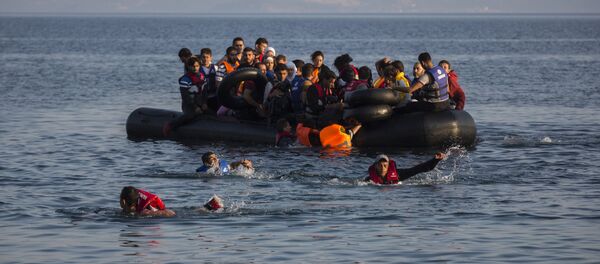 Кайыктагы качкындар. Архив - Sputnik Кыргызстан