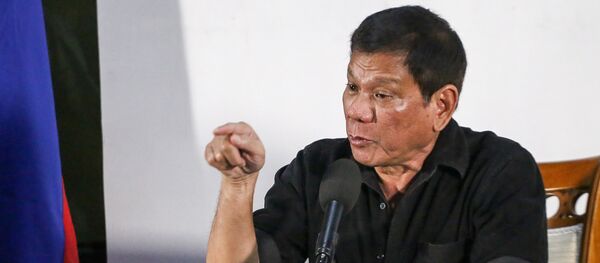 Президент Филиппин Родриго Дутерте. Архивное фото - Sputnik Кыргызстан