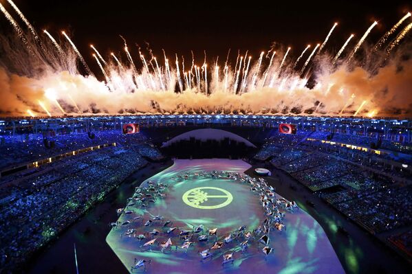 Церемония открытия XXXI летних Олимпийских игр в Рио-де-Жанейро - Sputnik Кыргызстан