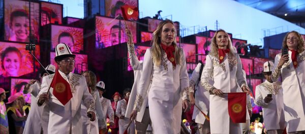 Церемония открытия XXXI летних Олимпийских игр в Рио-де-Жанейро - Sputnik Кыргызстан
