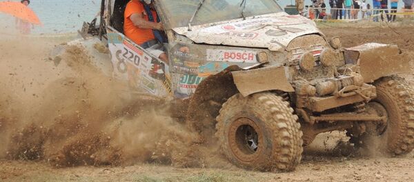 Международный внедорожный фестиваль в Иссык-Кульской области - Sputnik Кыргызстан