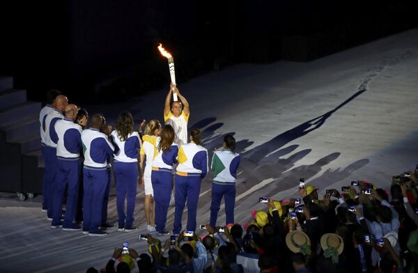 Церемония открытия XXXI летних Олимпийских игр в Рио-де-Жанейро - Sputnik Кыргызстан