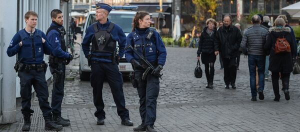 Полицейские Бельгии. Архивное фото - Sputnik Кыргызстан