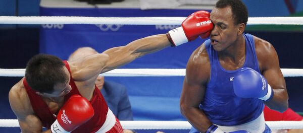 Олимпиада-2016. Бокс. Мужчины. Предварительный раунд. Категория — до 81 кг - Sputnik Кыргызстан