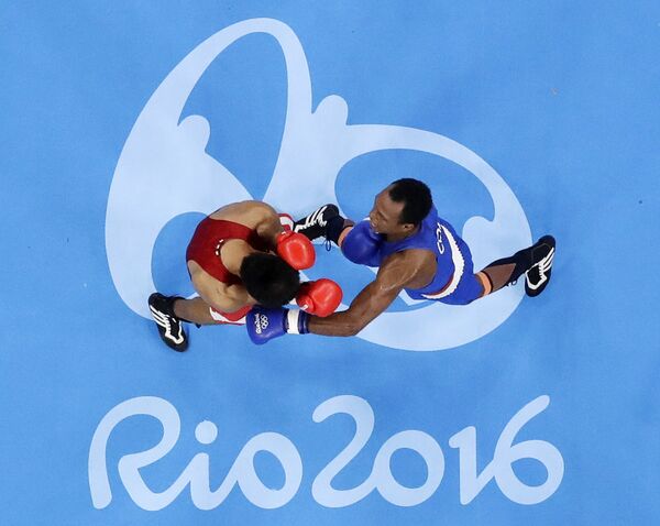 Олимпиада 2016. Бокс. Мужчины. Предварительный раунд. Категория до 81 кг - Sputnik Кыргызстан