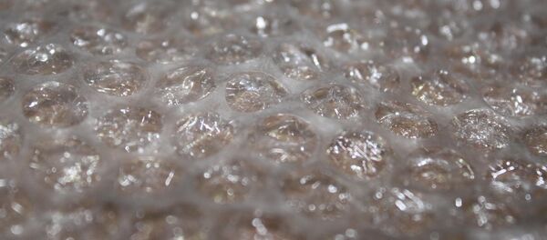 Воздушно-пузырьковая пленка, используемая для упаковывания бытовой техники. Архивное фото - Sputnik Кыргызстан